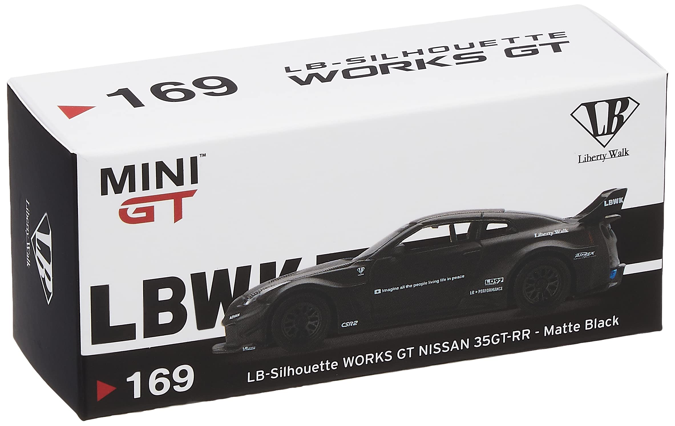 Amazon | MINI GT 1/64 LB-Silhouette WORKS GT ニッサン 35GT-RR